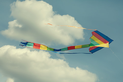 Kite - Soar like a kite.